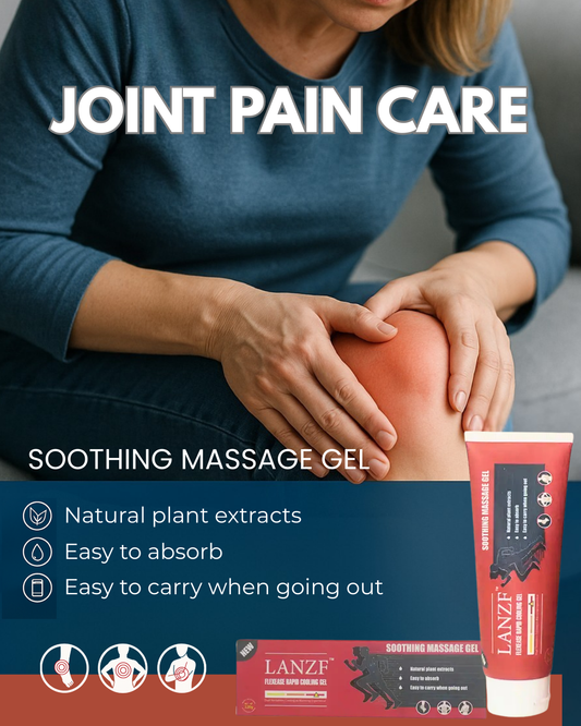 LANZF Joint Pain Relief Gel | Fast-Absorbing Muscle & Knee Pain Cream